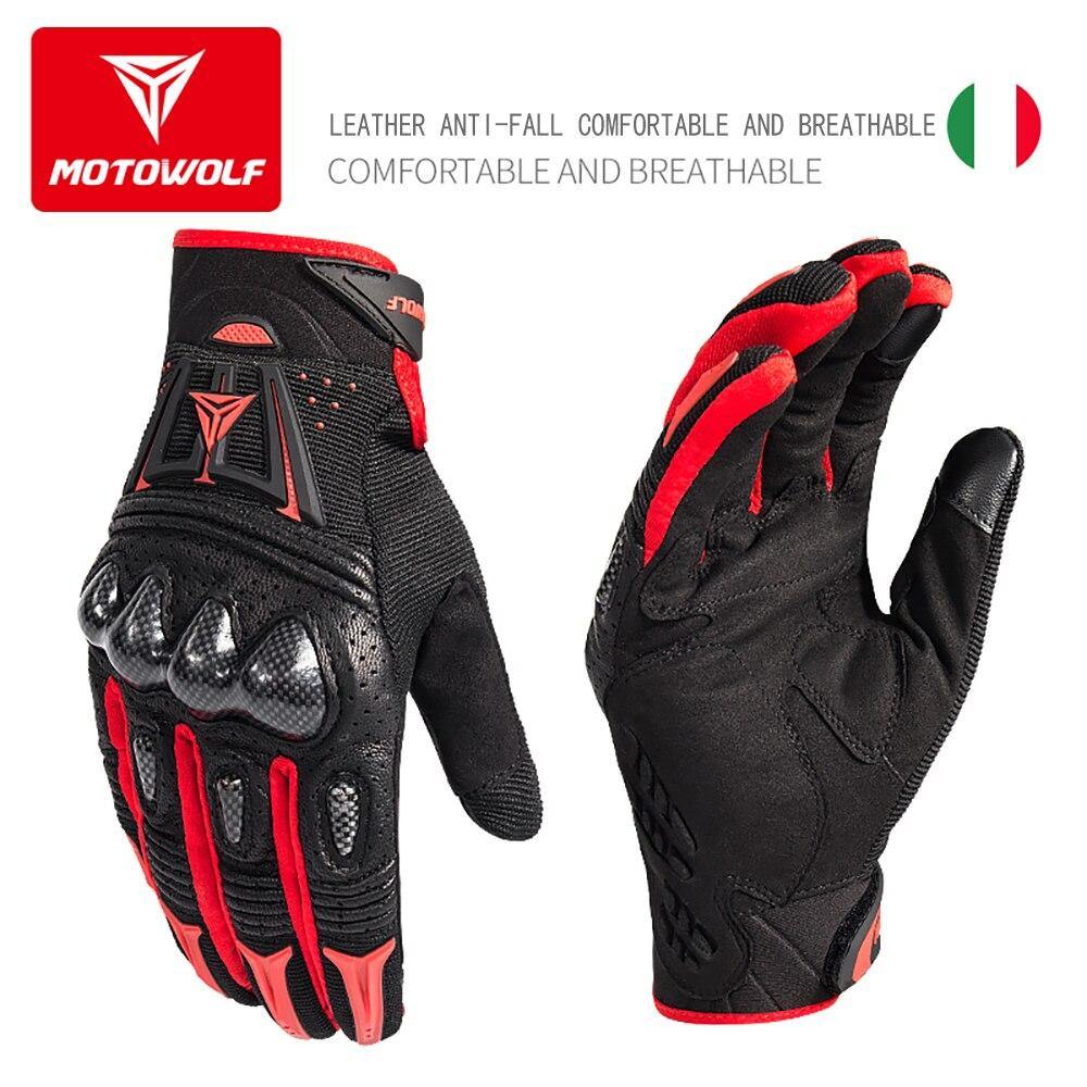 Hard knuckle carbon fiber gloves on sale